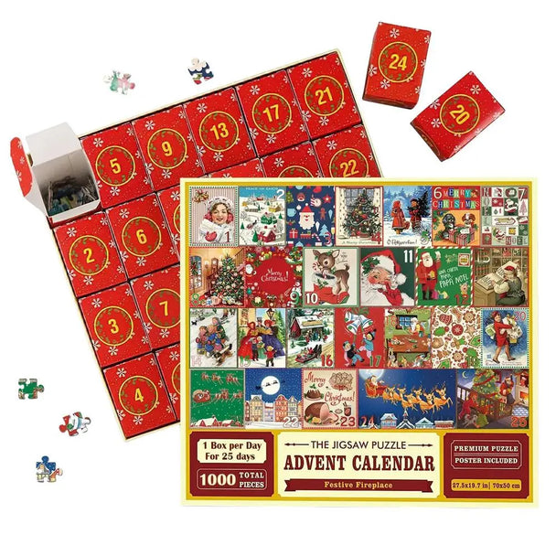 Christmas Jigsaw Puzzle Advent Calendar