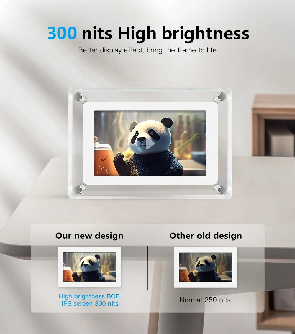 Acrylic Digital Photo Frame