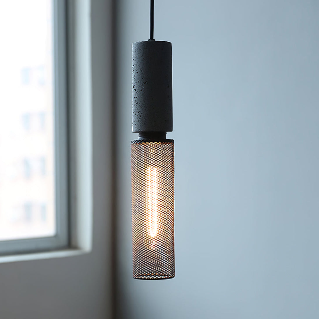 Concrete Pendant Light – close-up 44