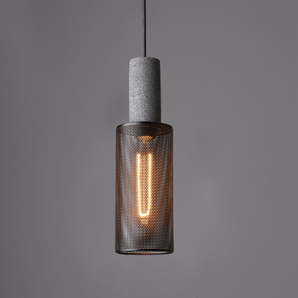 Concrete Pendant Light – size overview