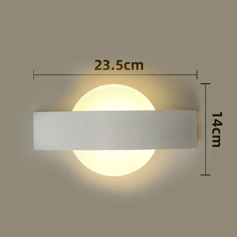 Acrylic Globe Wall Lamp