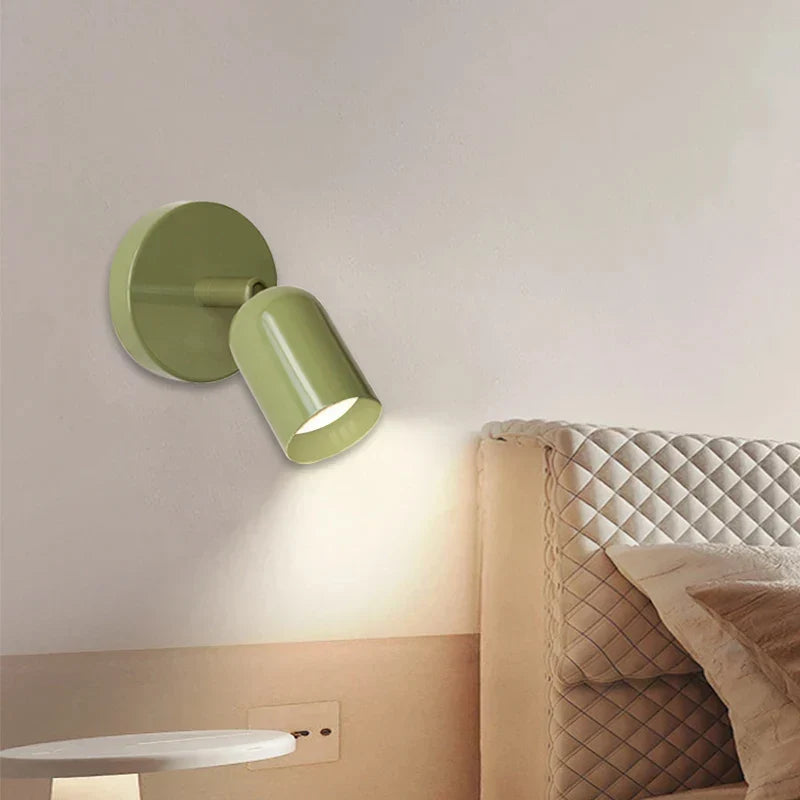Macaron LED Wall Light in Green