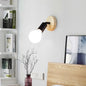 Adjustable Vintage Wood and Metal Wall Sconce