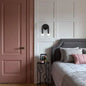 Arched Black Metal Wall Light