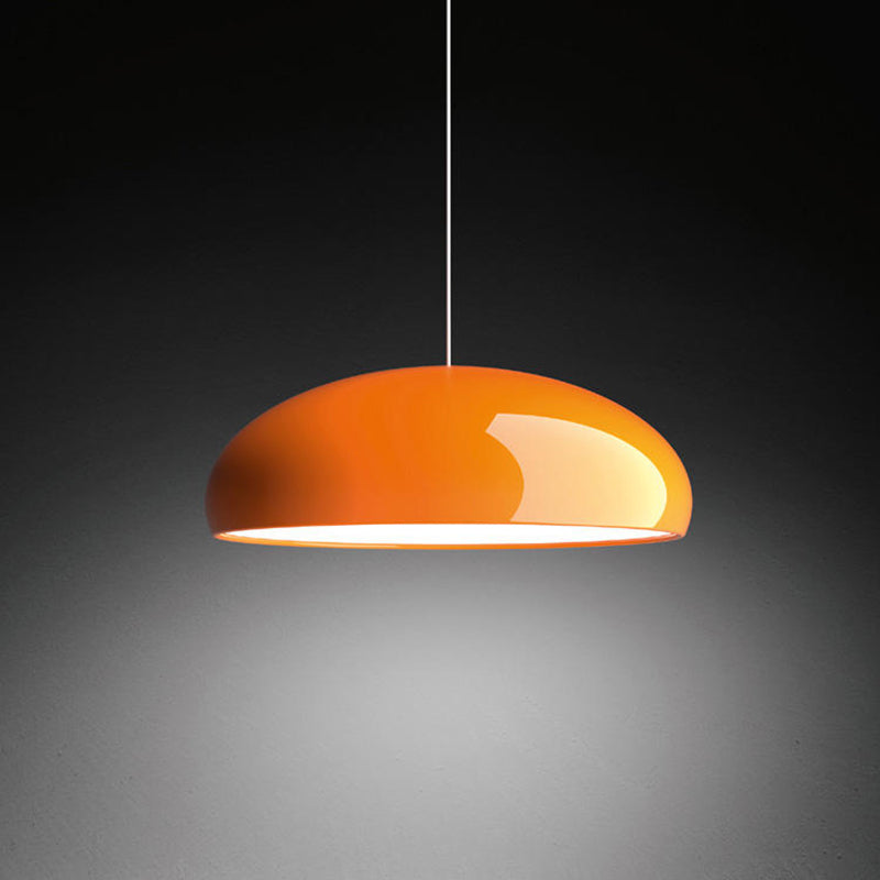 Artistic Deco Metal Pendant Light in Orange – product photo