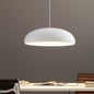 Artistic Deco Metal Pendant Light in White