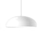 Artistic Deco Metal Pendant Light in White – product photo