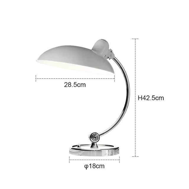 Bauhaus Arc Table Lamp – size overview