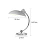 Bauhaus Arc Table Lamp – size overview