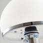 Bauhaus Frosted Glass Table Lamp – in a room setting