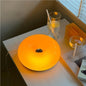Bauhaus Glass Donut Lamp – detail view