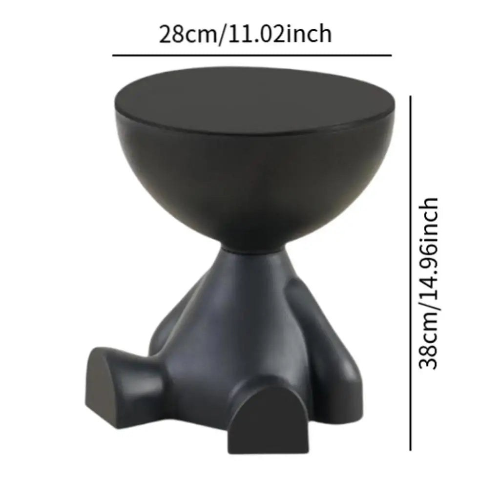 Bear Side Table with Storage – close-up