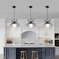 Black Wire Petal Pendant Light