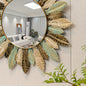 Bohemian Sunburst Wall Mirror – detail view