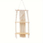 Boho Macrame Hanging Wall Shelf