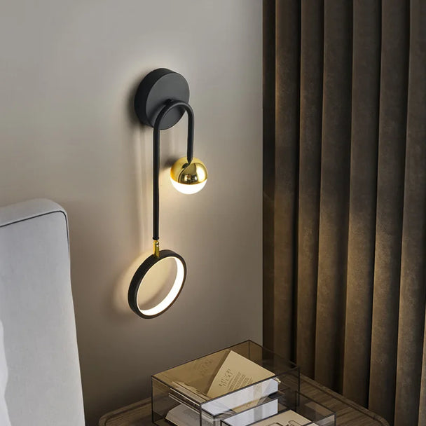 Circular Acrylic LED Wall Light