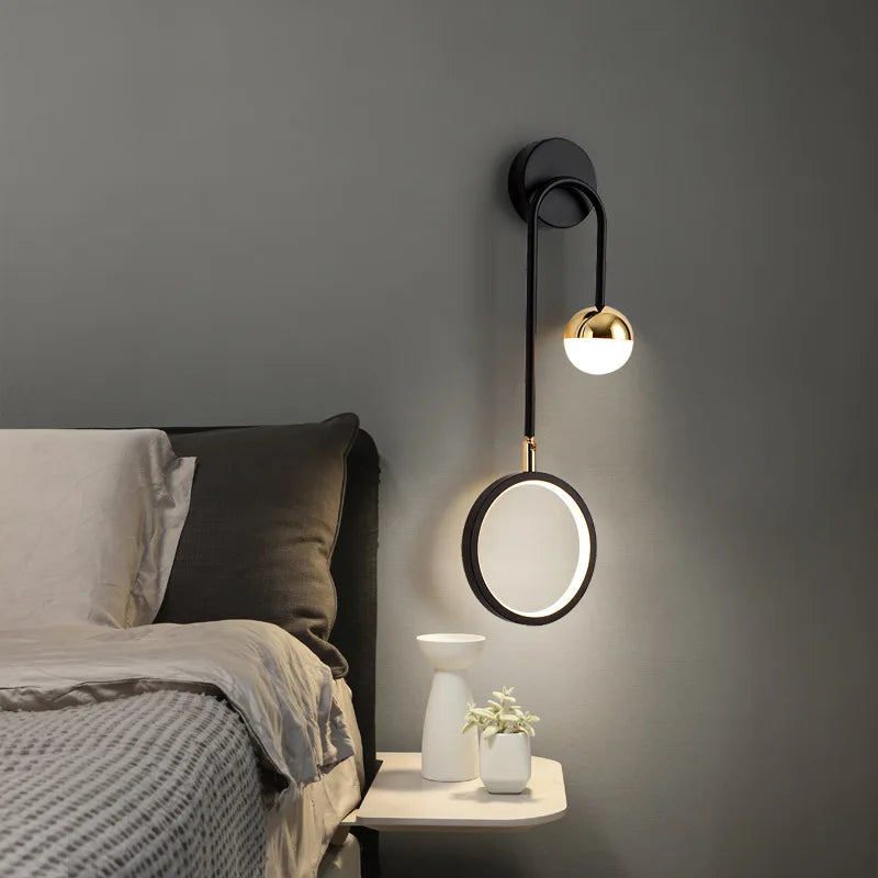 Circular Acrylic LED Wall Light
