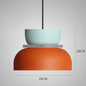 Colourful Metal LED Pendant Light – detail view 13