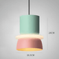 Colourful Metal LED Pendant Light – alternative angle 17