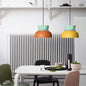 Colourful Metal LED Pendant Light – styled view
