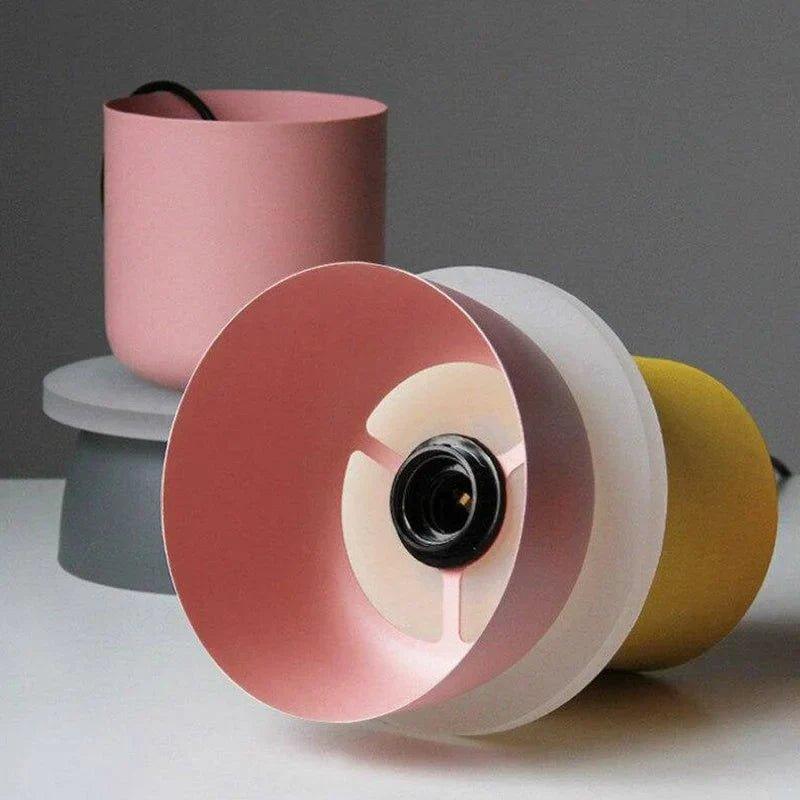Colourful Metal LED Pendant Light – size overview