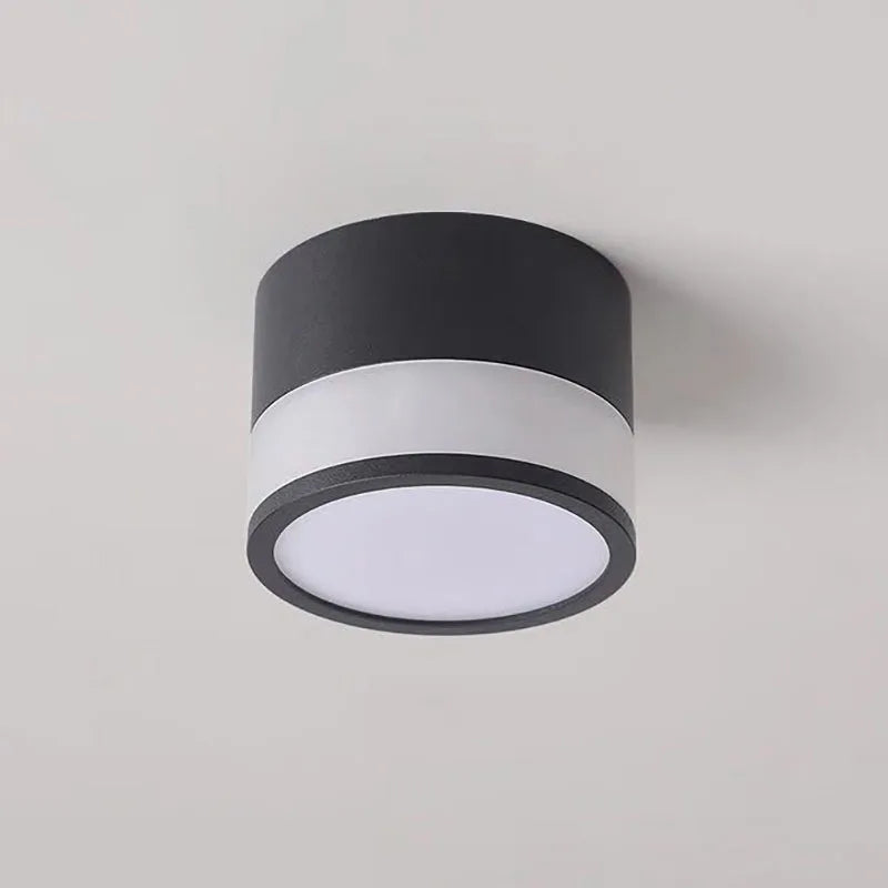 Surface-Mounted LED Downlight – close-up