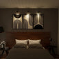 Cordless rechargeable LED wall light