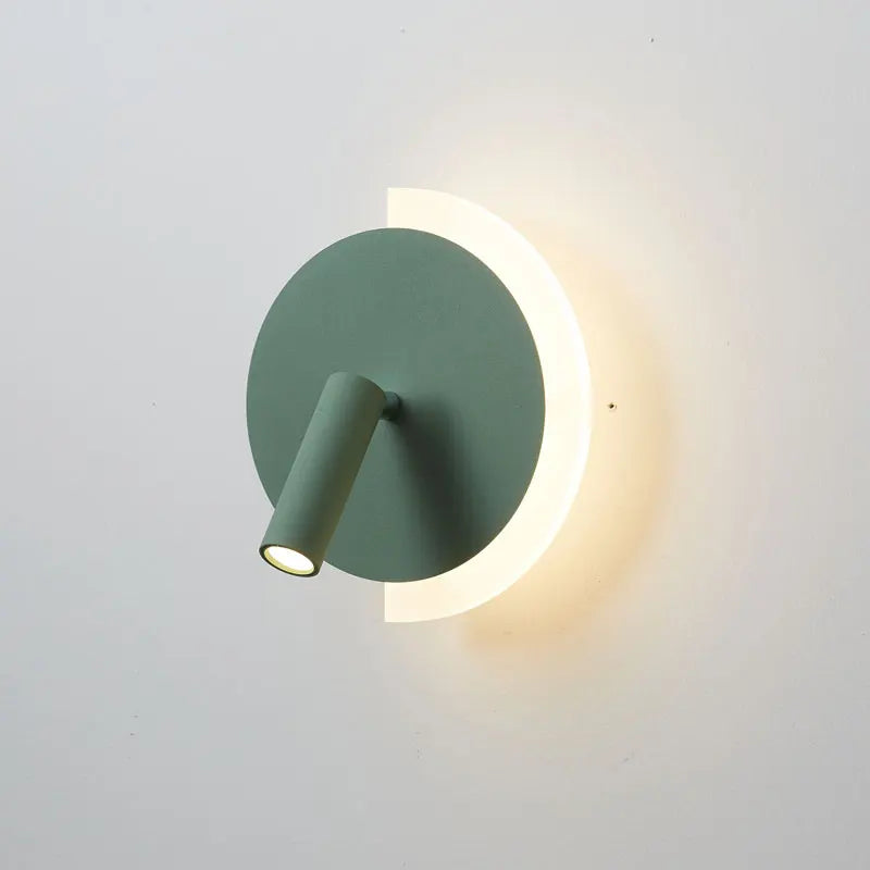 Crescent Glow LED Wall Light