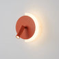 Crescent Glow LED Wall Light – Orange