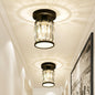 Crystal Semi-Flush Ceiling Light