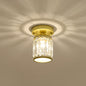 Crystal Semi-Flush Ceiling Light