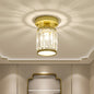 Crystal Semi-Flush Ceiling Light