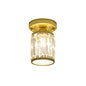 Crystal Semi-Flush Ceiling Light
