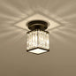 Crystal Semi-Flush Ceiling Light