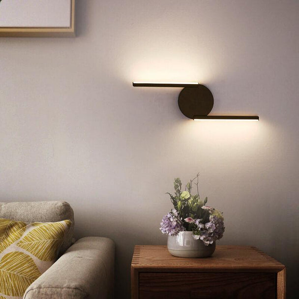 Curved Arc LED Wall Light
