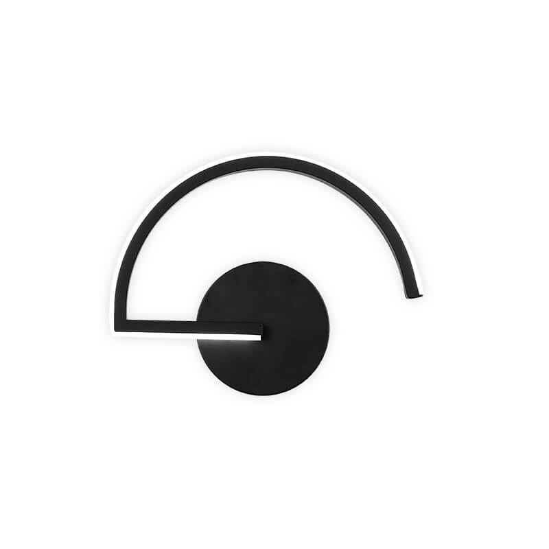 Curved Arc LED Wall Light