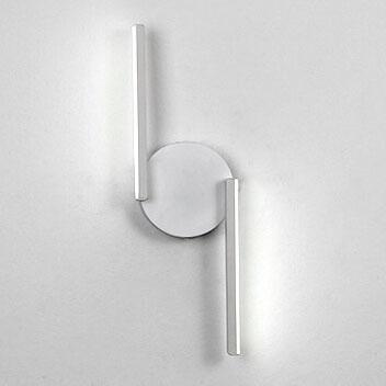 Curved Arc LED Wall Light – White