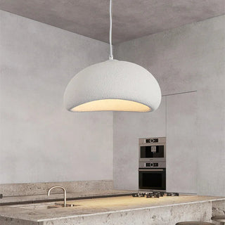 Dome Fiberglass LED Pendant Light