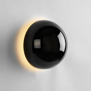 Eclipse Halo LED Wall Lamp – Black