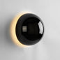 Eclipse Halo LED Wall Lamp – Black