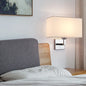 Fabric Shade Wall Lamp with Reading Arm
