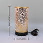 Floral Cut-Out USB Table Lamp
