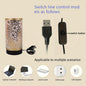 Floral Cut-Out USB Table Lamp