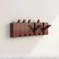 Piano Key Wooden Wall Hook Rack – Walnut