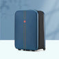 Foldable Hard Shell Suitcase in Dark Blue