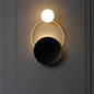 Frosted Glass Globe Wall Lamp
