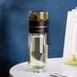 Glass Tea Infuser Bottle in Black