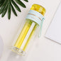 Glass Tea Infuser Bottle in Green