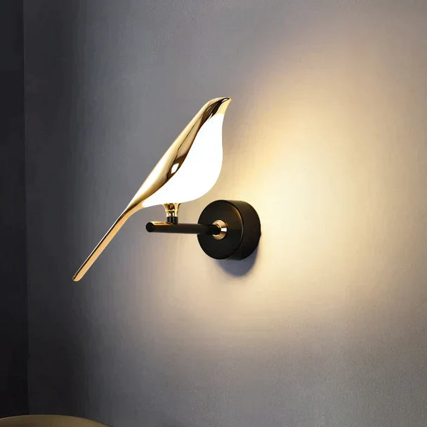 Gold Bird LED Wall Light