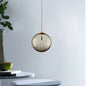 Glass Ball Pendant Light – close-up